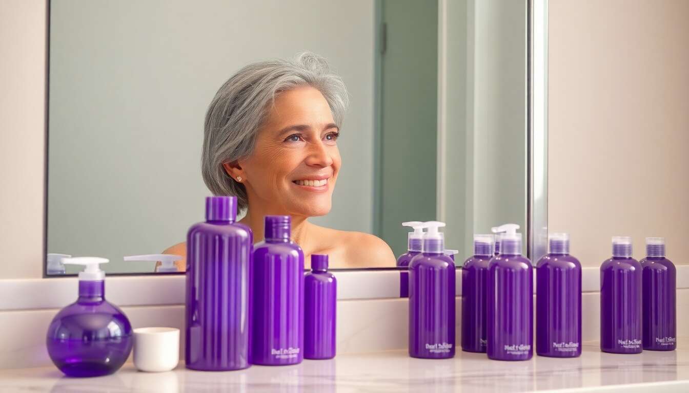 Le shampoing violet, votre meilleur ami