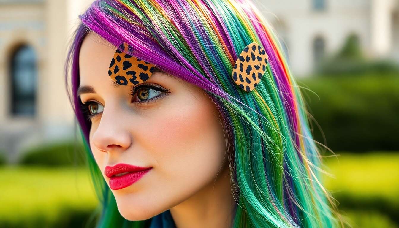 Les barrettes léopard pour un look audacieux Les barrettes léopard pour un look audacieux
