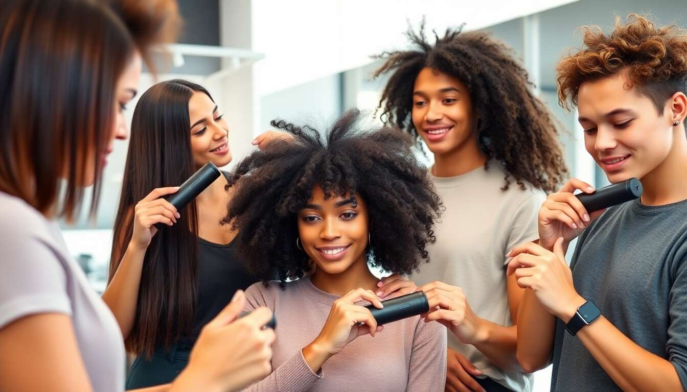 Conseils pour différents types de cheveux