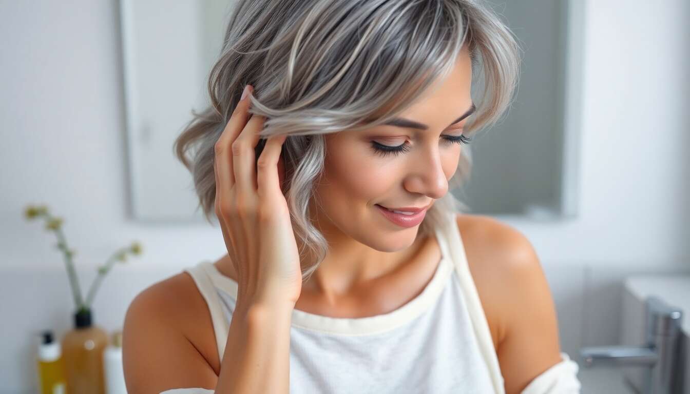 Ajuster ses soins capillaires pour les cheveux gris