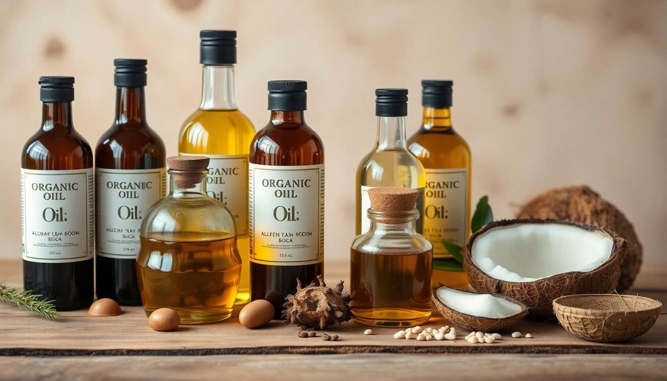 Sélection d'huiles biologiques : prendre soin de ses cheveux au naturel
