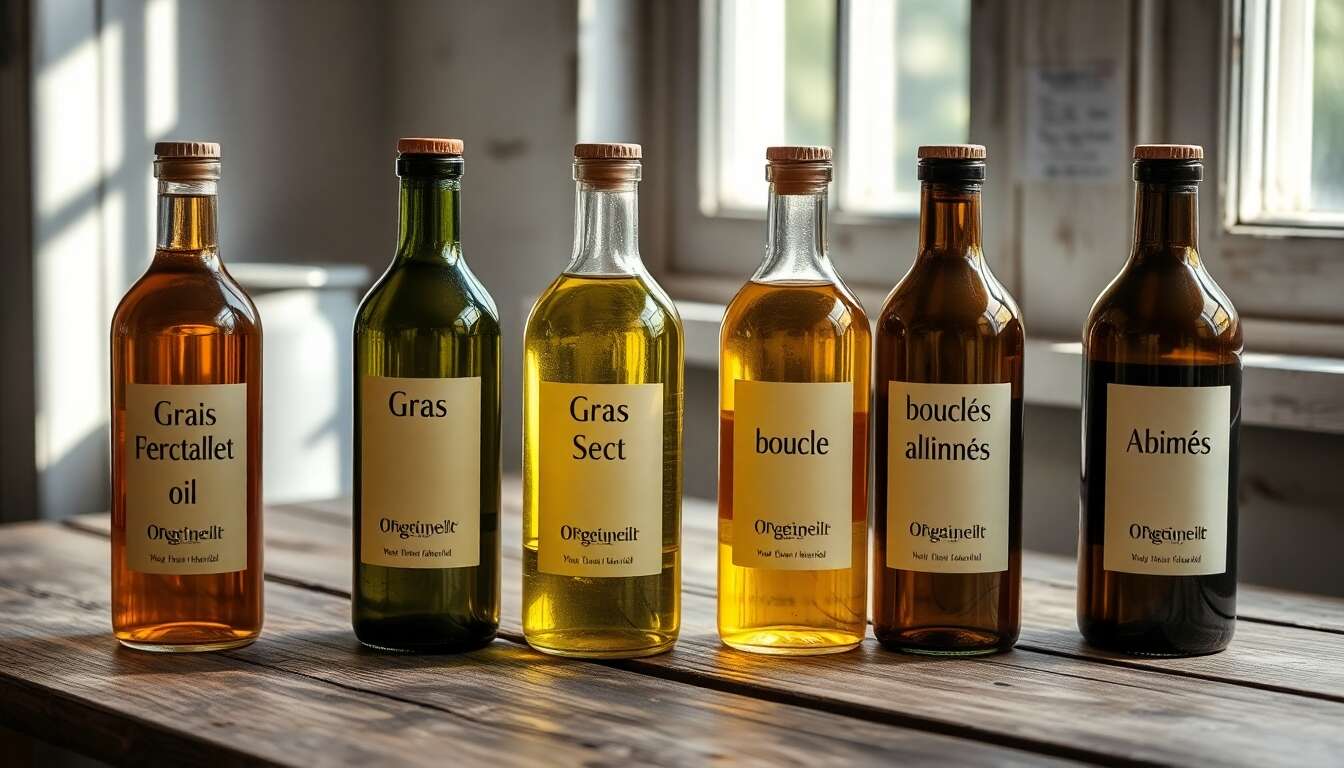 Choisir l'huile végétale adaptée à son type de cheveux