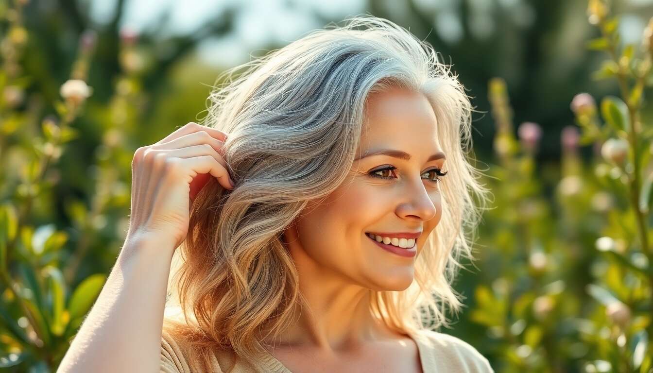 Teintures végétales : une option douce pour couvrir les cheveux gris