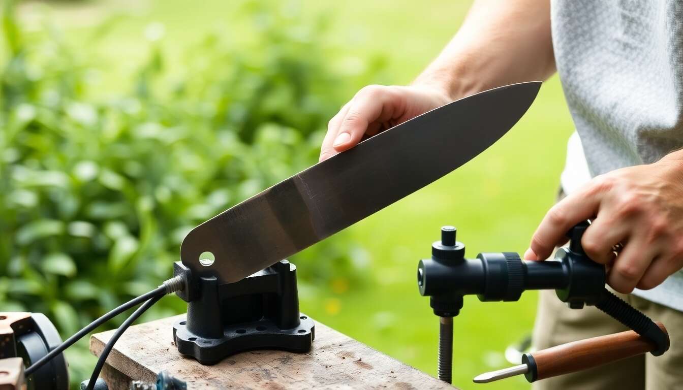 Techniques pour affûter les lames efficacement