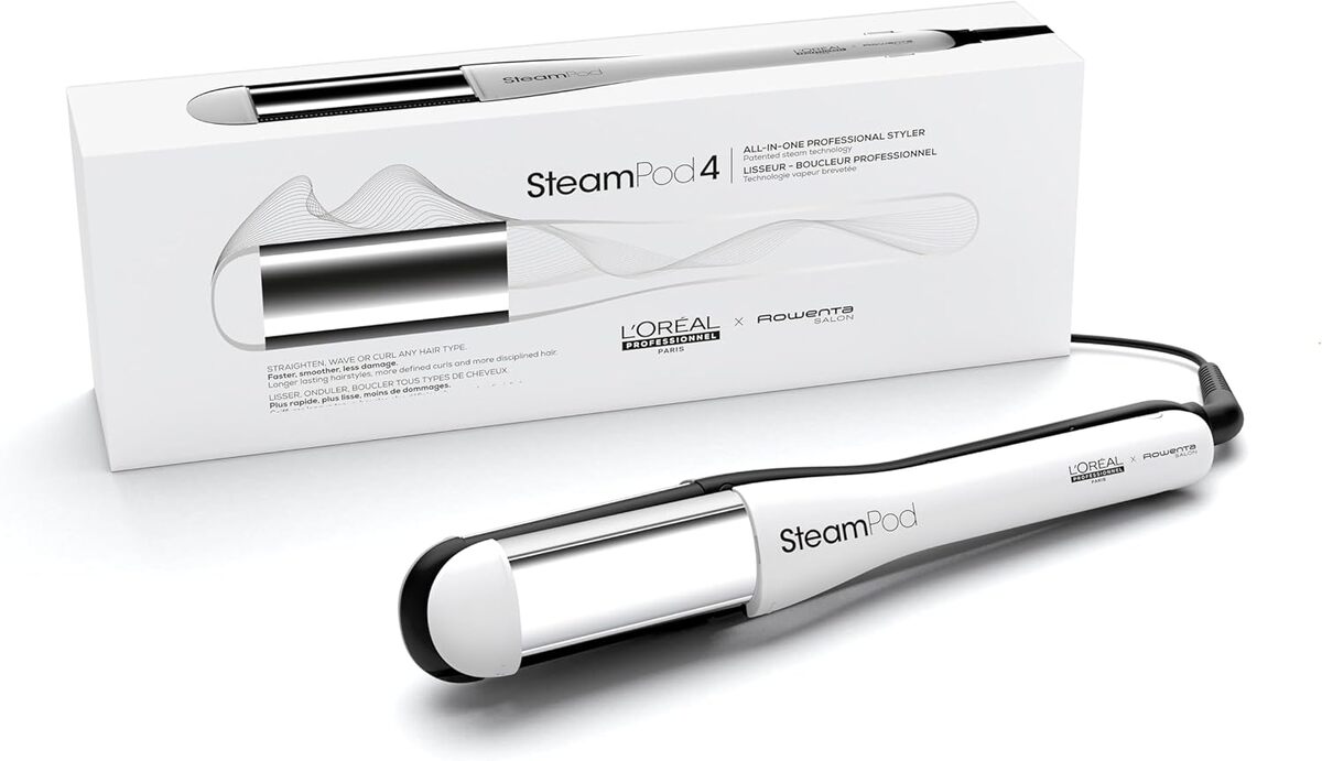 Test de l'oréal professionnel steampod 4 : ensemble complet de 7 pièces