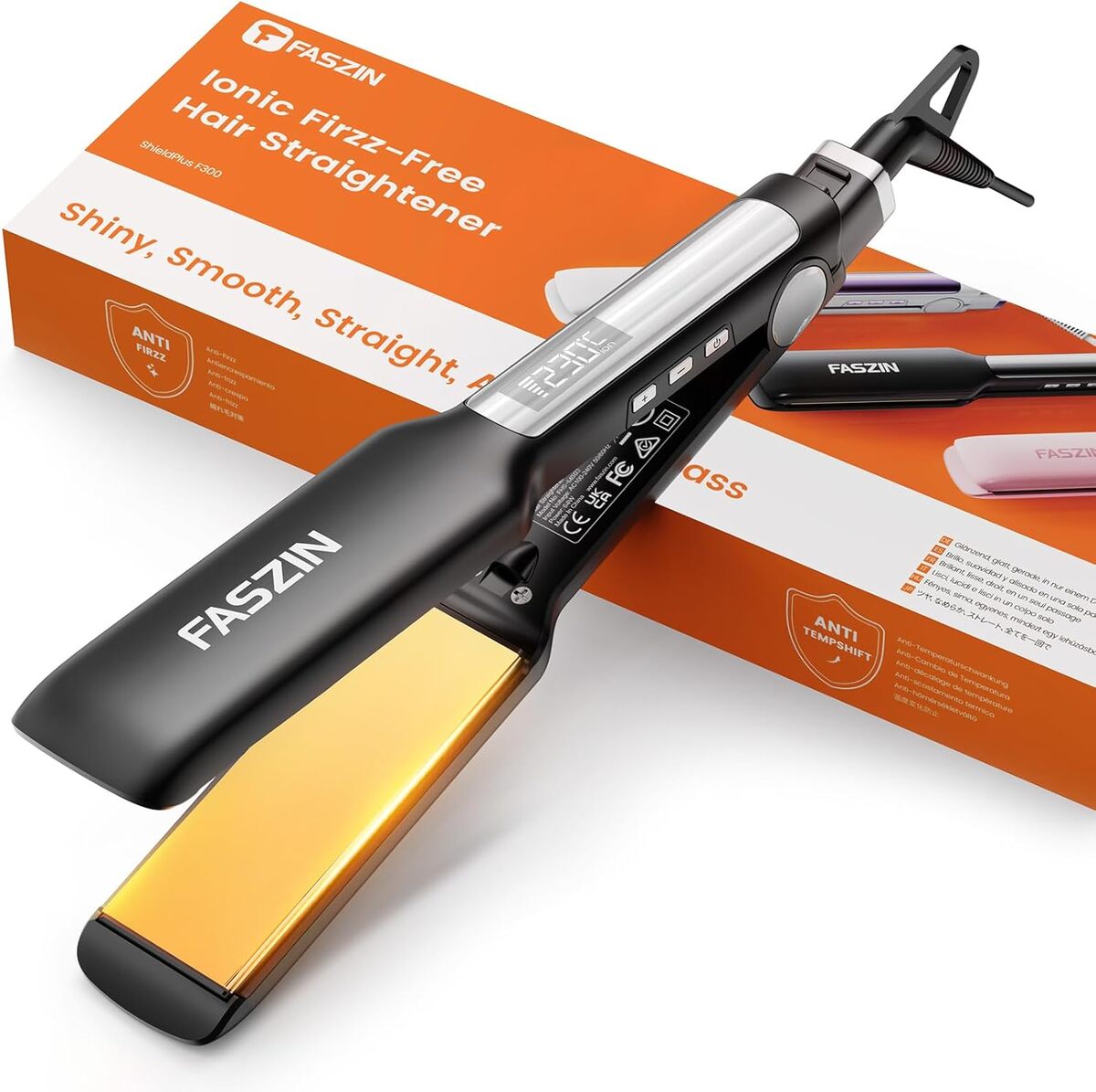 Test : lisseur Faszin plaque large 42 mm, performance exceptionnelle