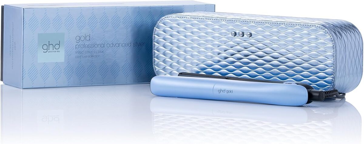 Test : lisseur ghd Gold (Bleu Glacier) pour des cheveux plus brillants