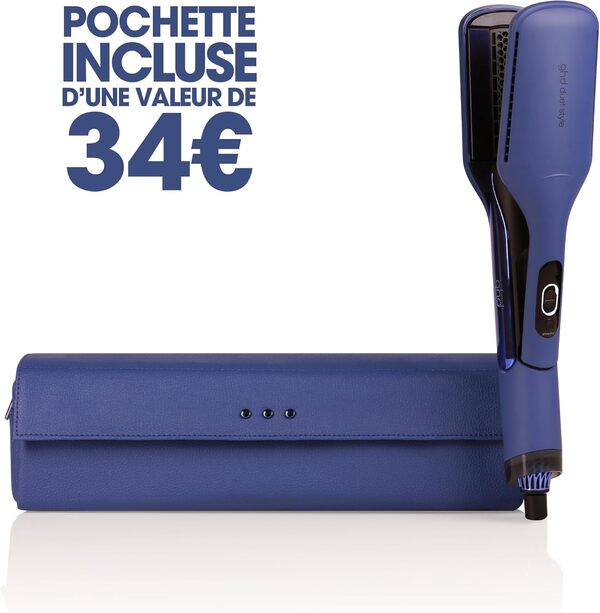 GHD - Duet Style - Lisseur Séchant 2-en-1 (Bleu Cyan) - Collection Colour Crush