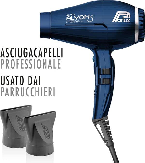 Parlux Alyon Air Ionizer Tech Eco Friendly - Sèche-Cheveux, Bleu Nuit S462001AN
