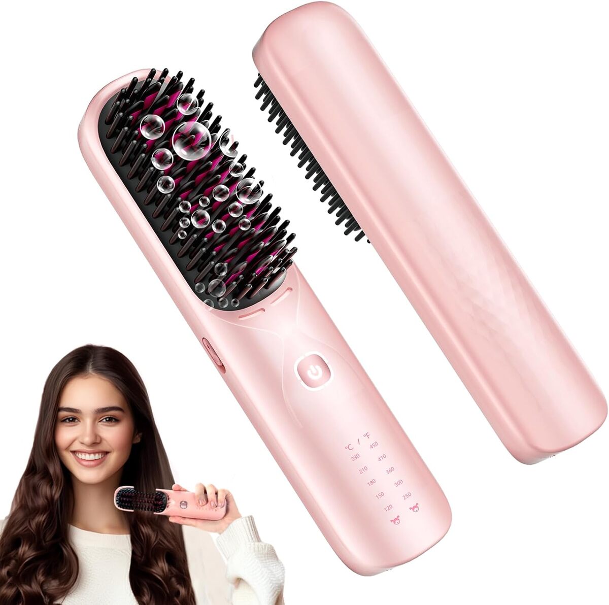 Test : bopcal brosse lissante sans fil 10000mAh