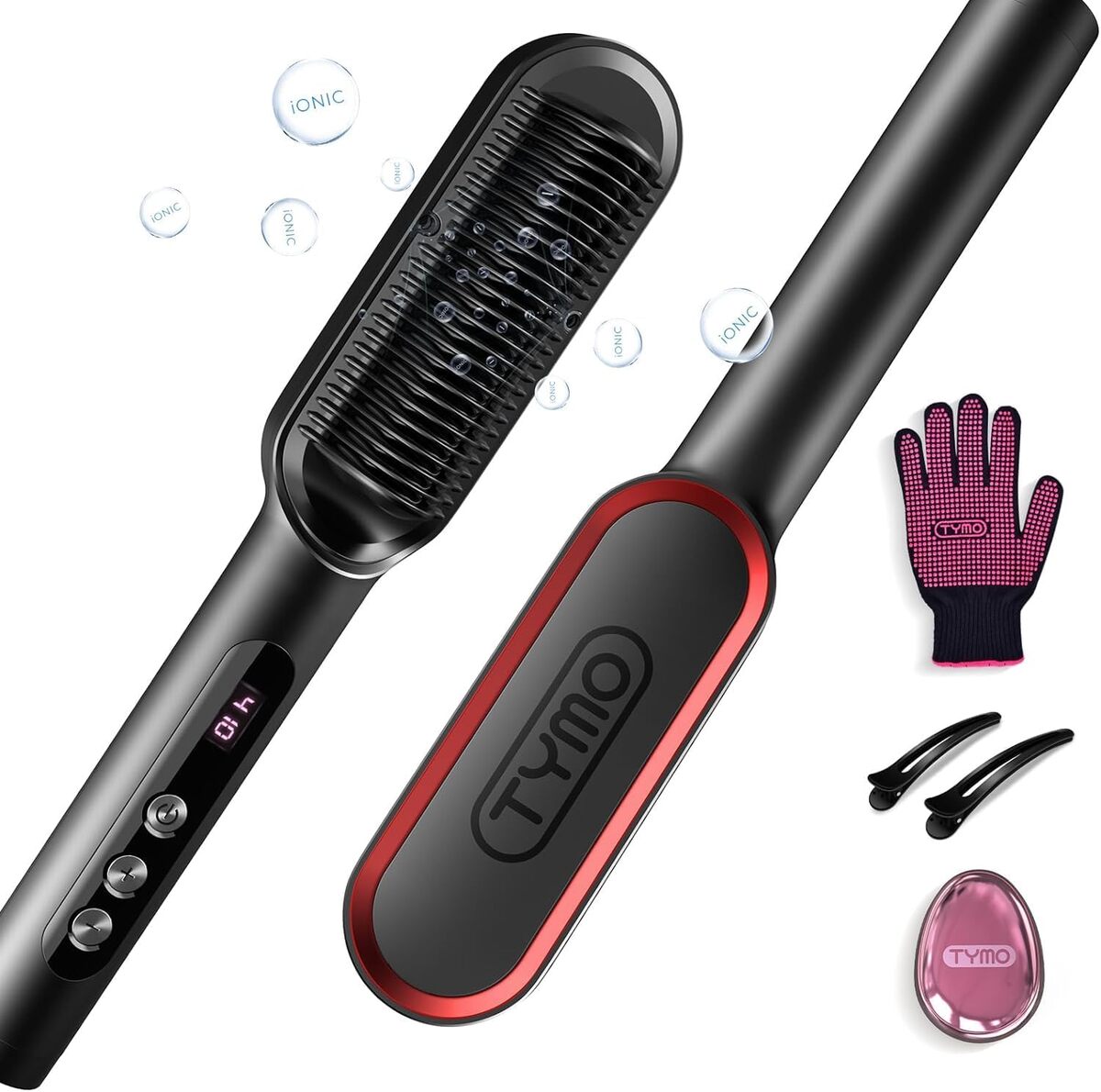 Test de la brosse lissante Tymo Ring Plus : performance pro et chauffe rapide