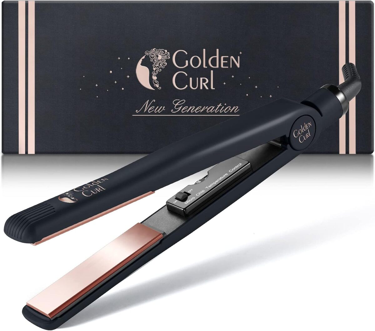 Test du fer lisseur Golden Curl 829 : l'allié 2 en 1 pour des cheveux parfaits