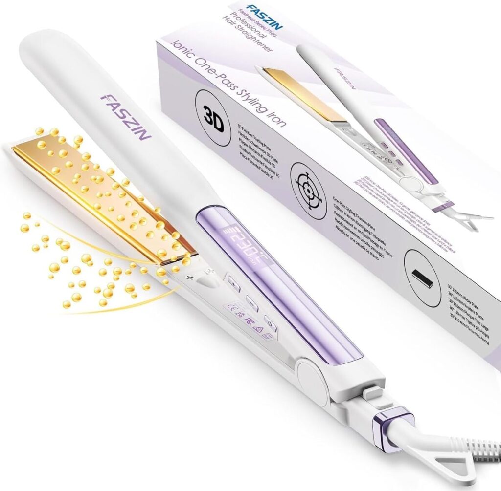 Test du lisseur Faszin : plaques titane et chauffe rapide