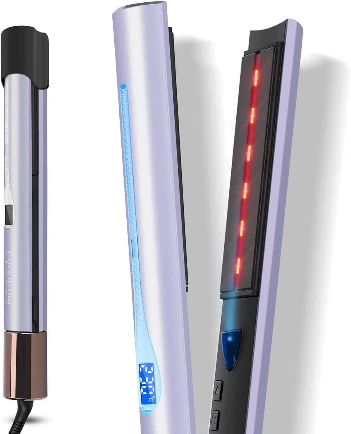 Test du lisseur Parwin Pro Beauty : infrarouge et ionique pour des cheveux brillants