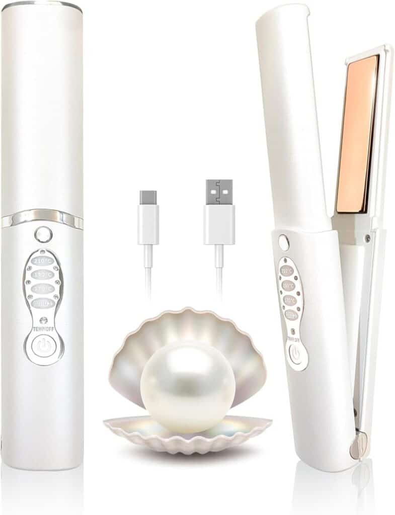 Test du lisseur sans fil 2 en 1 5000 mAh : pratique et portable