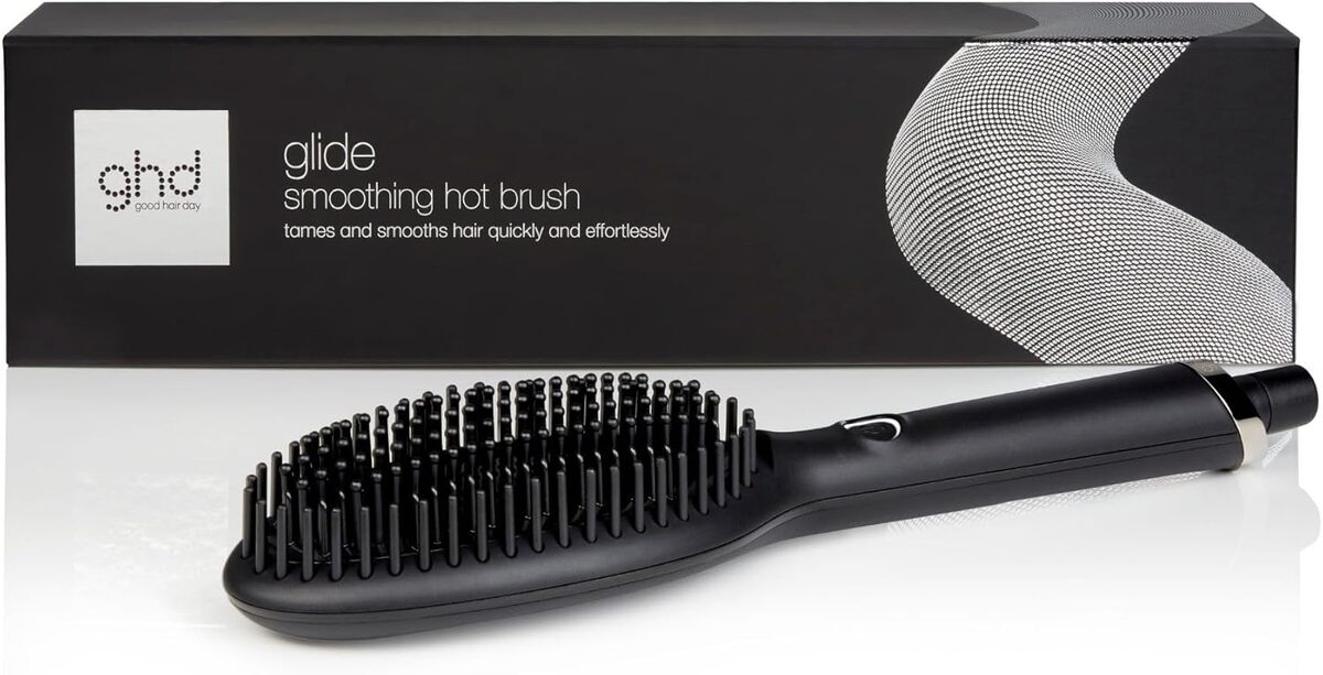 Test GHD Glide : brosse lissante noire