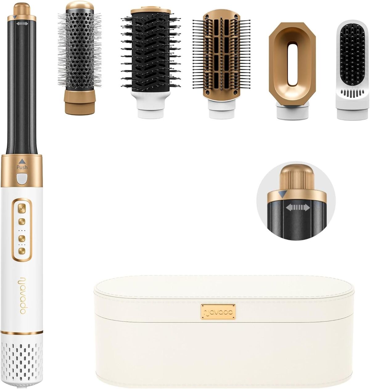 Test Navado Airstyler Pro : l'outil coiffure 6 en 1 à 1400W