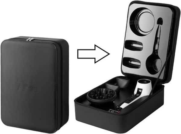 Remington Sèche-cheveux Ergonomique [Ultra Compact, Léger, Silencieux] Air3D blanc (1800W, flux d'air 3D unique 110km/h, soin de cheveux Ionique, brillance anti-frizz, 3 températures/2 vitesses) D7779