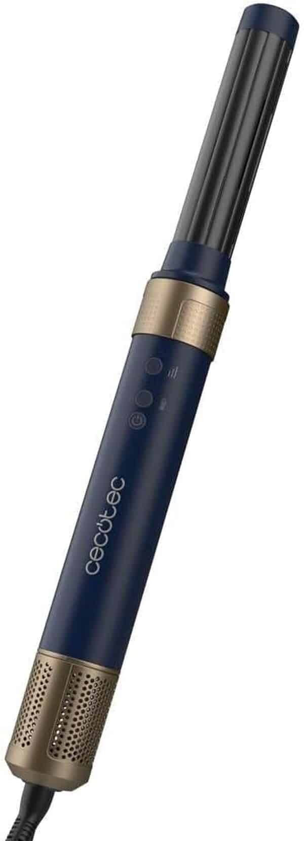 Cecotec Brosse Soufflante avec 14 Têtes, Technologie Coanda CeramicCare 14in1 AirGlam Bleu. Brosse Chauffante 1400W, Moteur Numérique, Éliminateur de Frisottis, 3 Températures