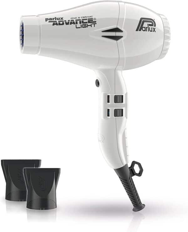 Parlux Advance Light Ionique & Ceramique Sèche-Cheveux Blanc