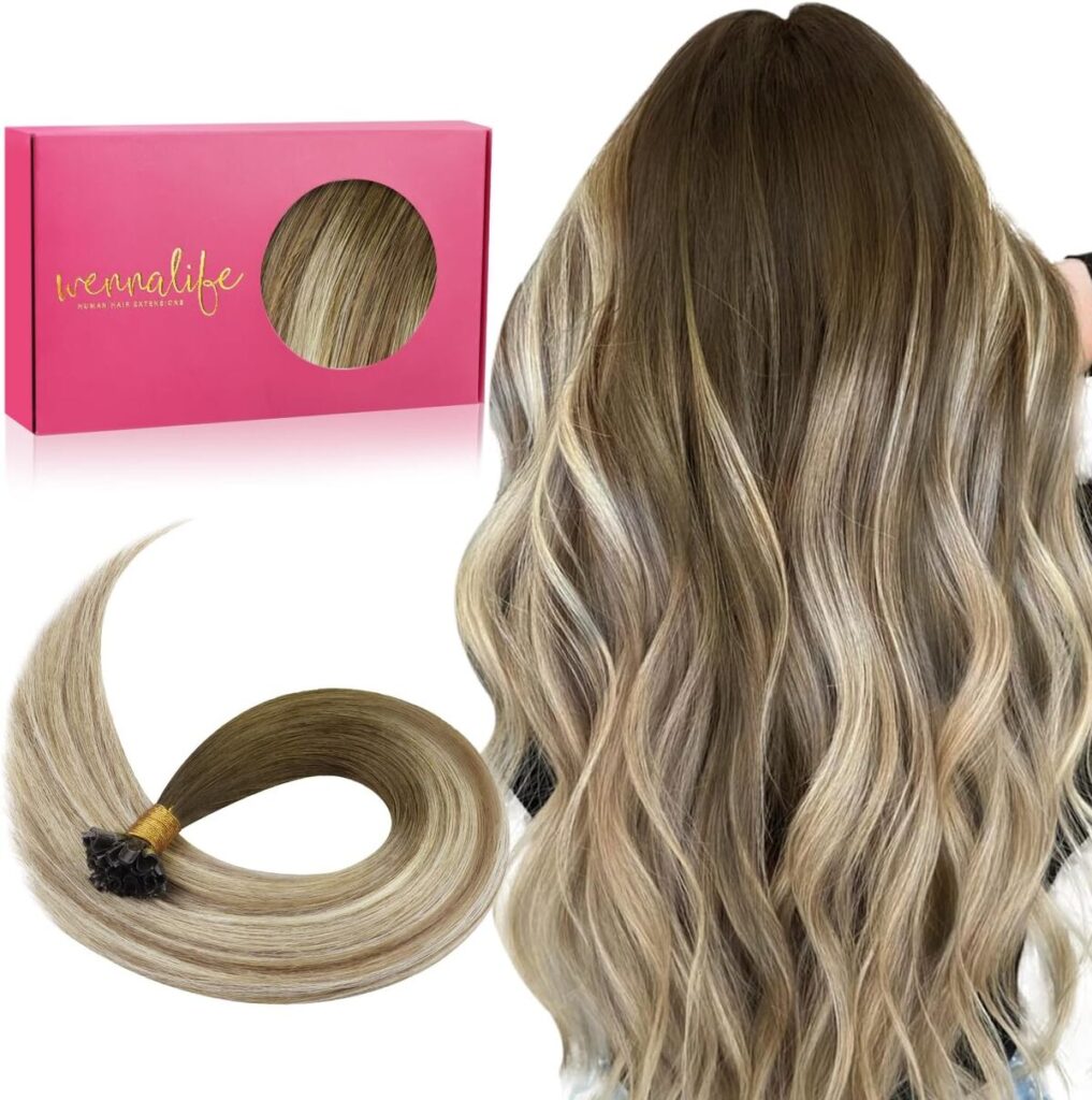 Avis : extensions cheveux WENNALIFE, blond platine, 55 cm