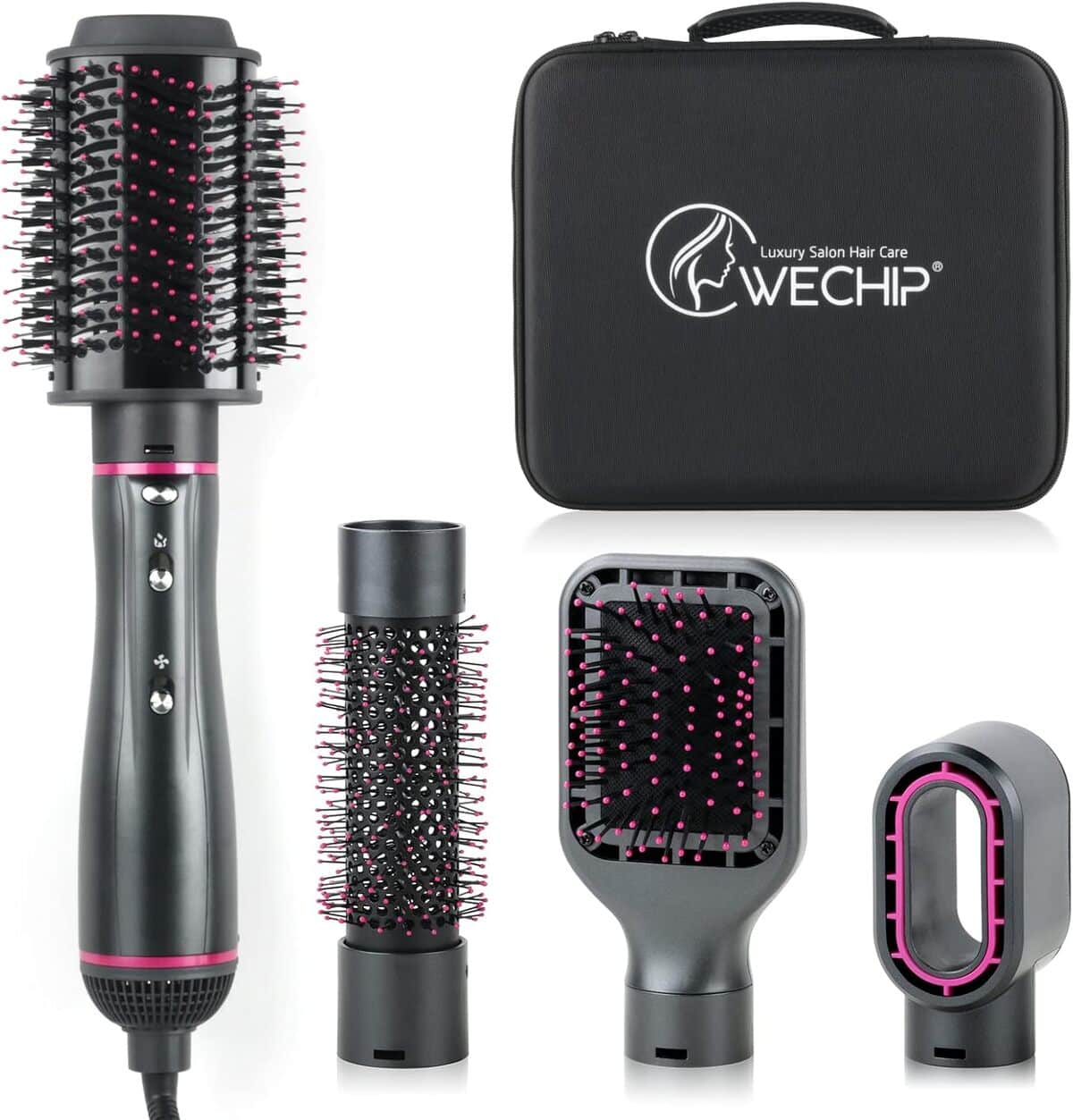 Test de la brosse à air chaud 4 en 1 : sèche, lisse, boucle et volumise