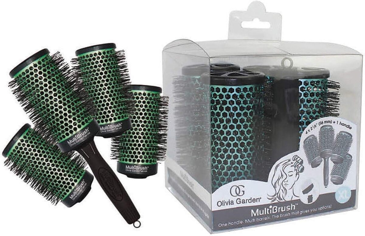Test de la brosse thermique amovible Olivia Garden MultiBrush 56 mm
