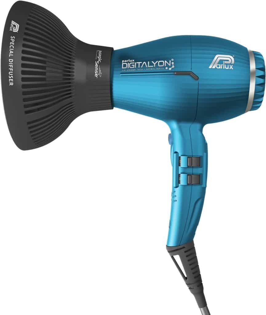 Test : parlux Digitalyon bleu avec Magic Sense