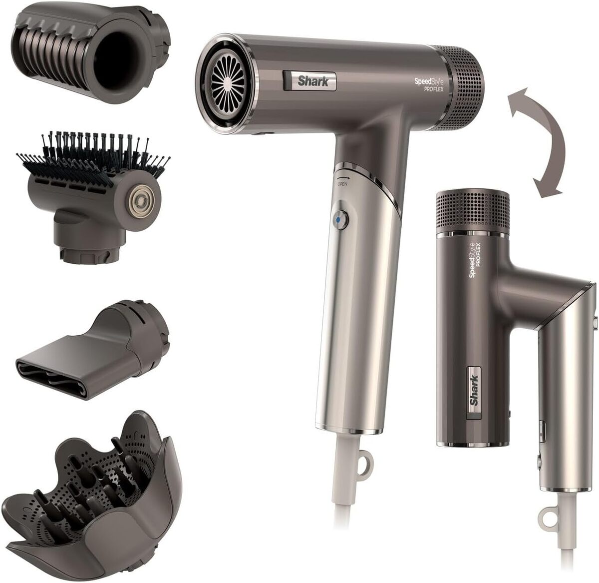 Test : shark sèche-cheveux SpeedStyle Pro FLEX HD542EU ultra-performant et rapide