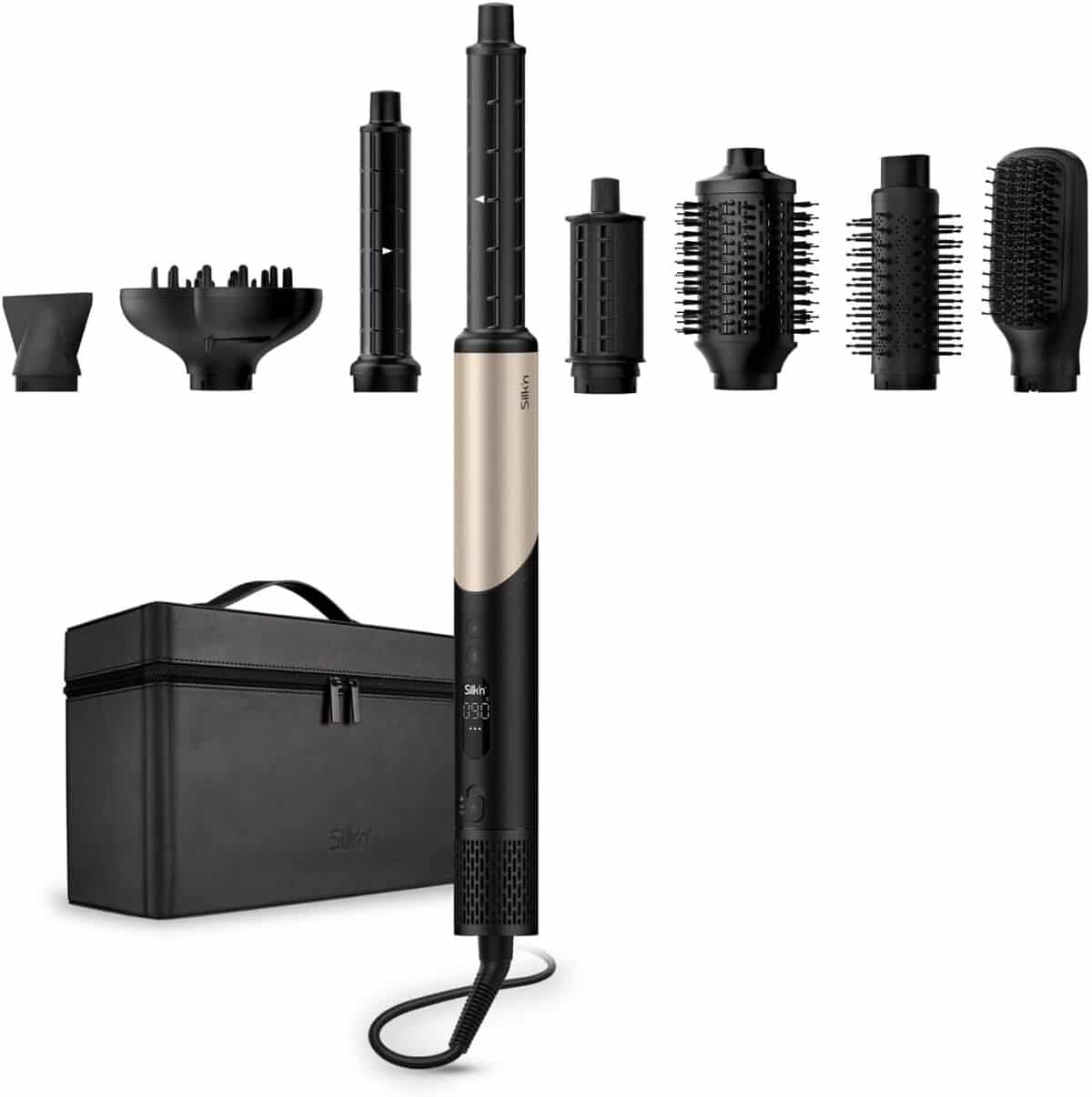 Test Silk'n SilkyAir Flex : brosse chauffante 8 en 1, sèche-cheveux 1300 W