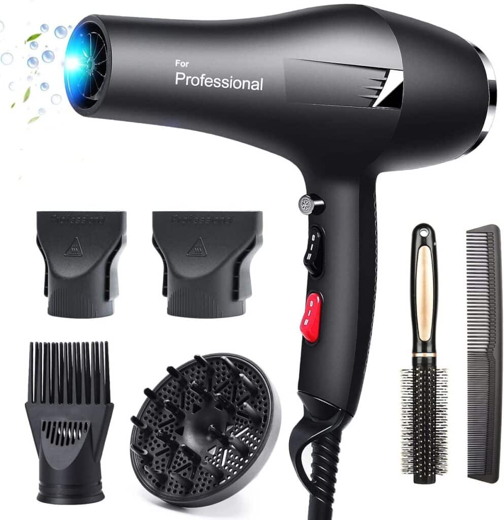 Test du sèche-cheveux ionique Faszin : puissance et précision