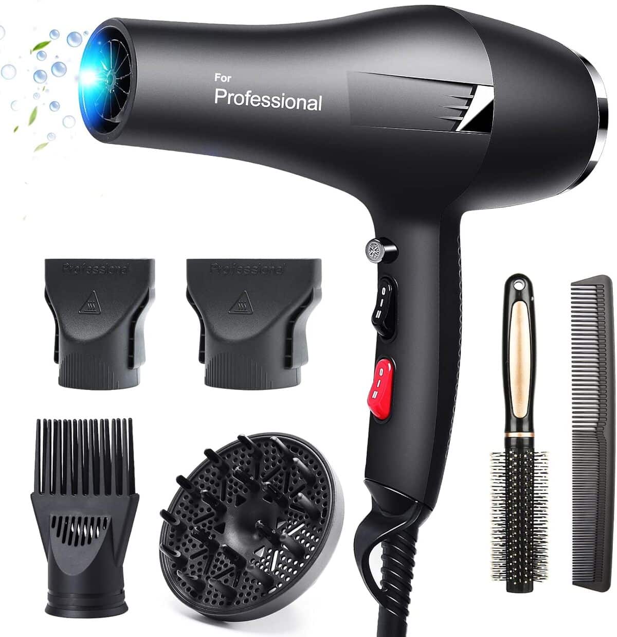 Test du sèche-cheveux ionique Faszin : puissance et précision