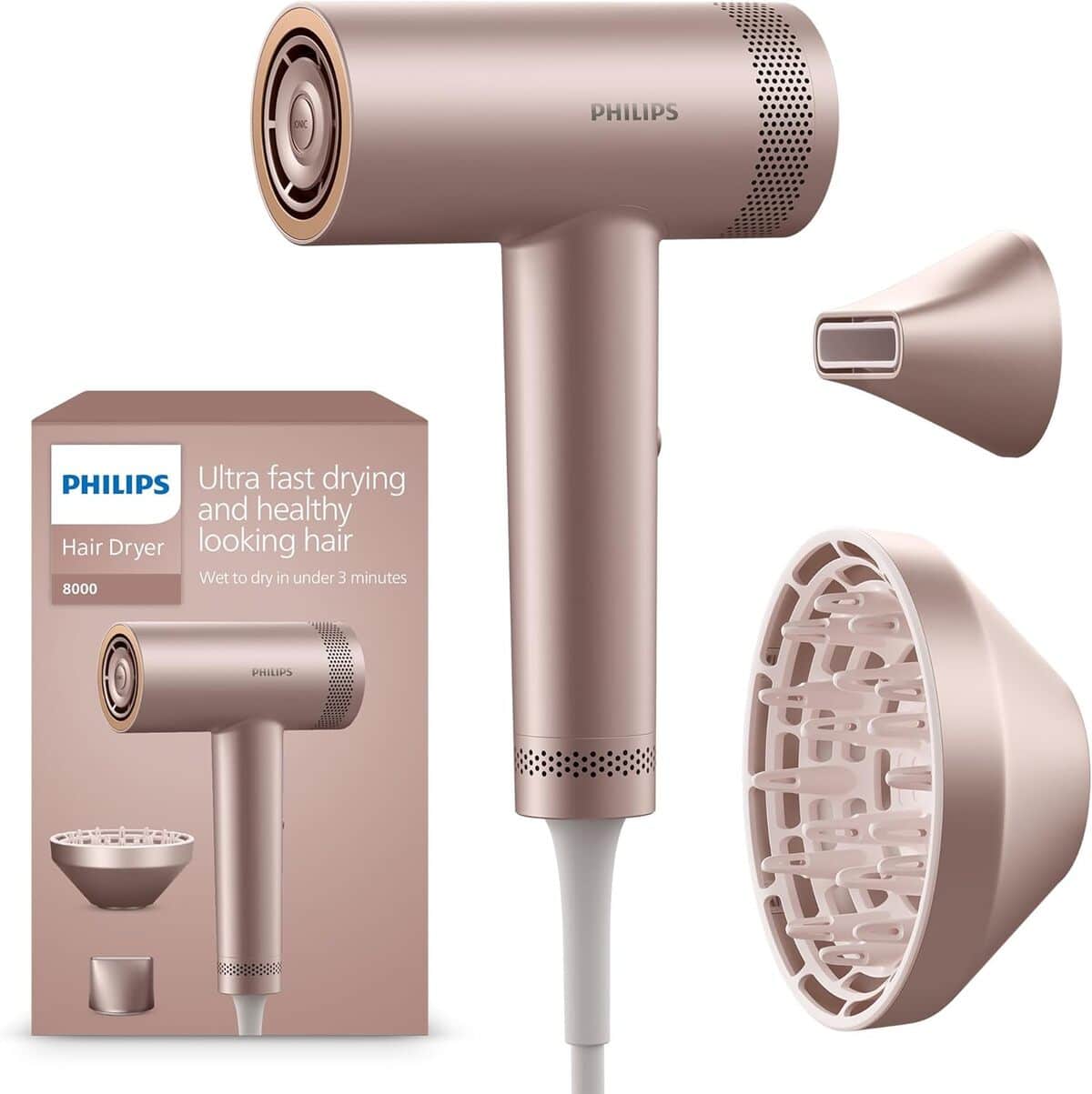 Test : philips sèche-cheveux High Speed 8000 Series BHD837/10