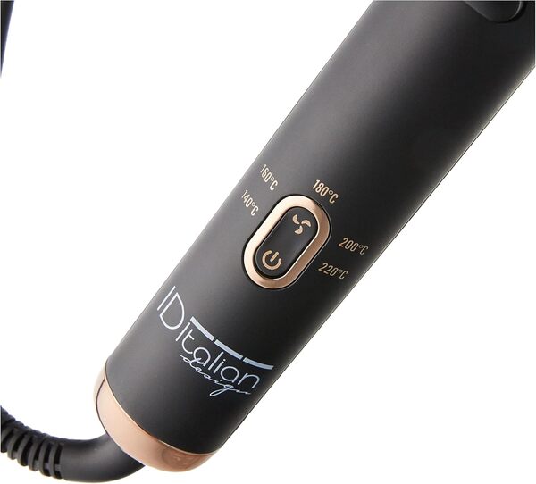 ID Italian Design Cyclone Air Cool Tech Fer à lisser professionnel pour un lissage et des boucles parfaits Único