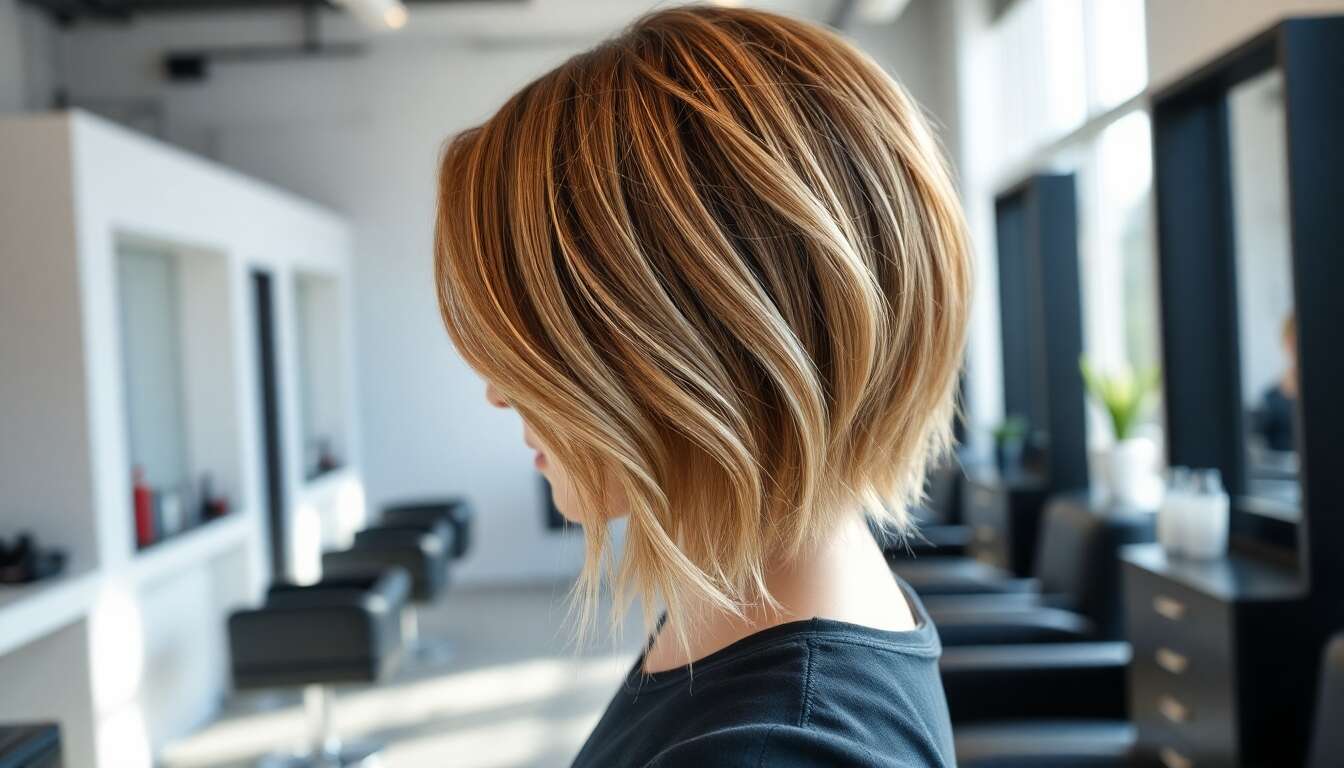 Comprendre la tendance du balayage pour cheveux courts
