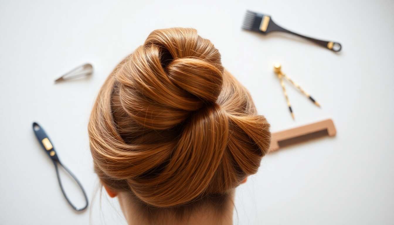 Chignon spirale facile : le tuto rapide et tendance