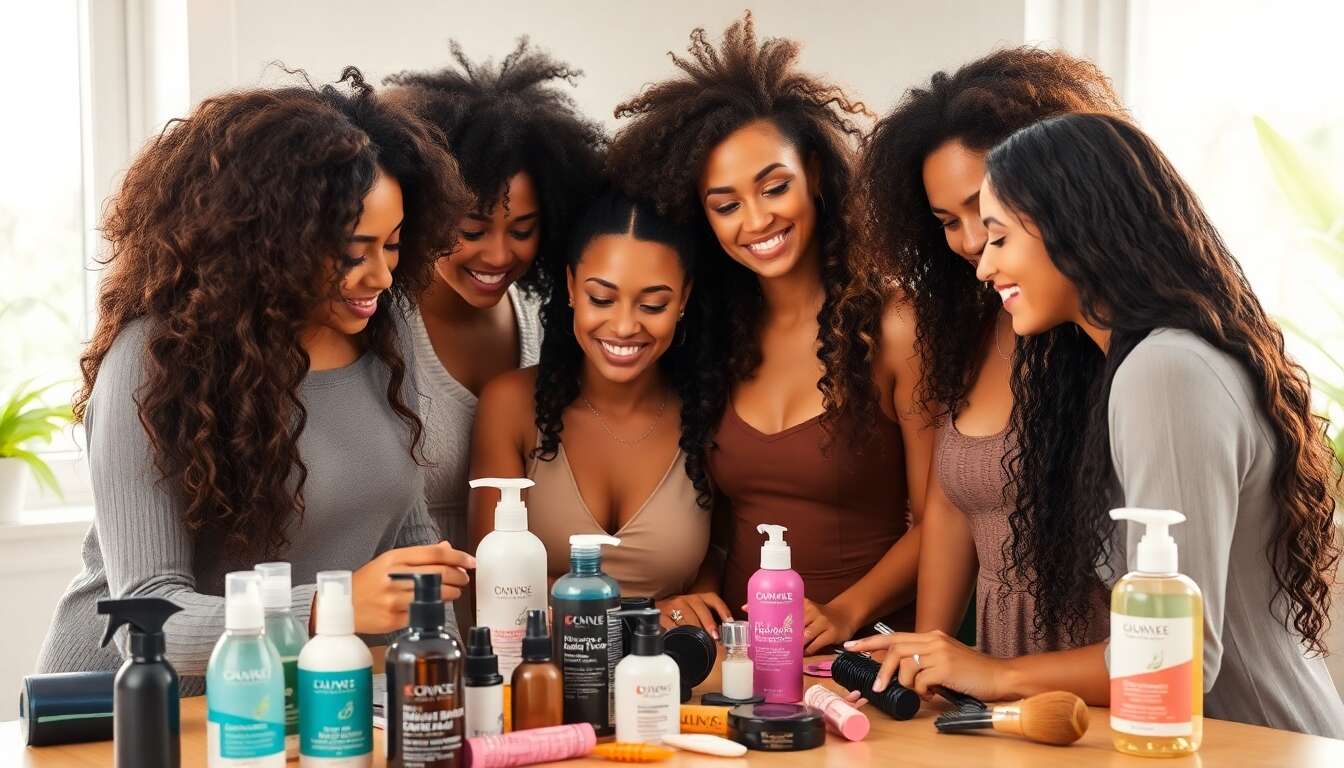 Choisir les bons produits capillaires pour d&eacute;butantes