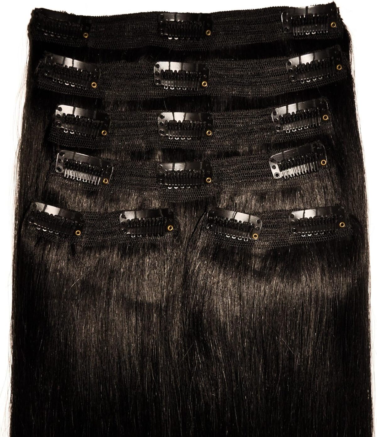Avis : extensions cheveux humains Real à clips 50, 8 cm (Deluxe)