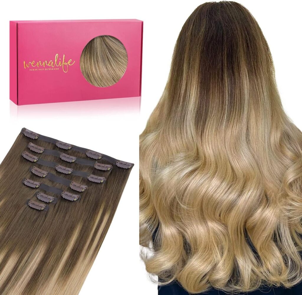 Avis : extensions Wennalife sans couture blond sable à platine