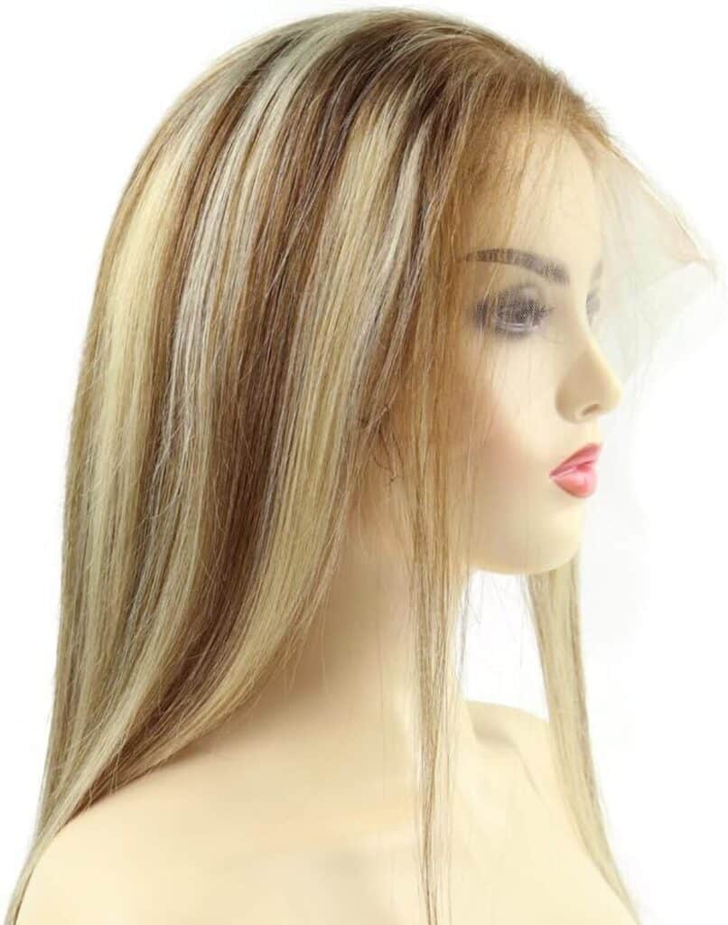 Avis sur la perruque Larafona cheveux humains blond/brun 22 inch lace front