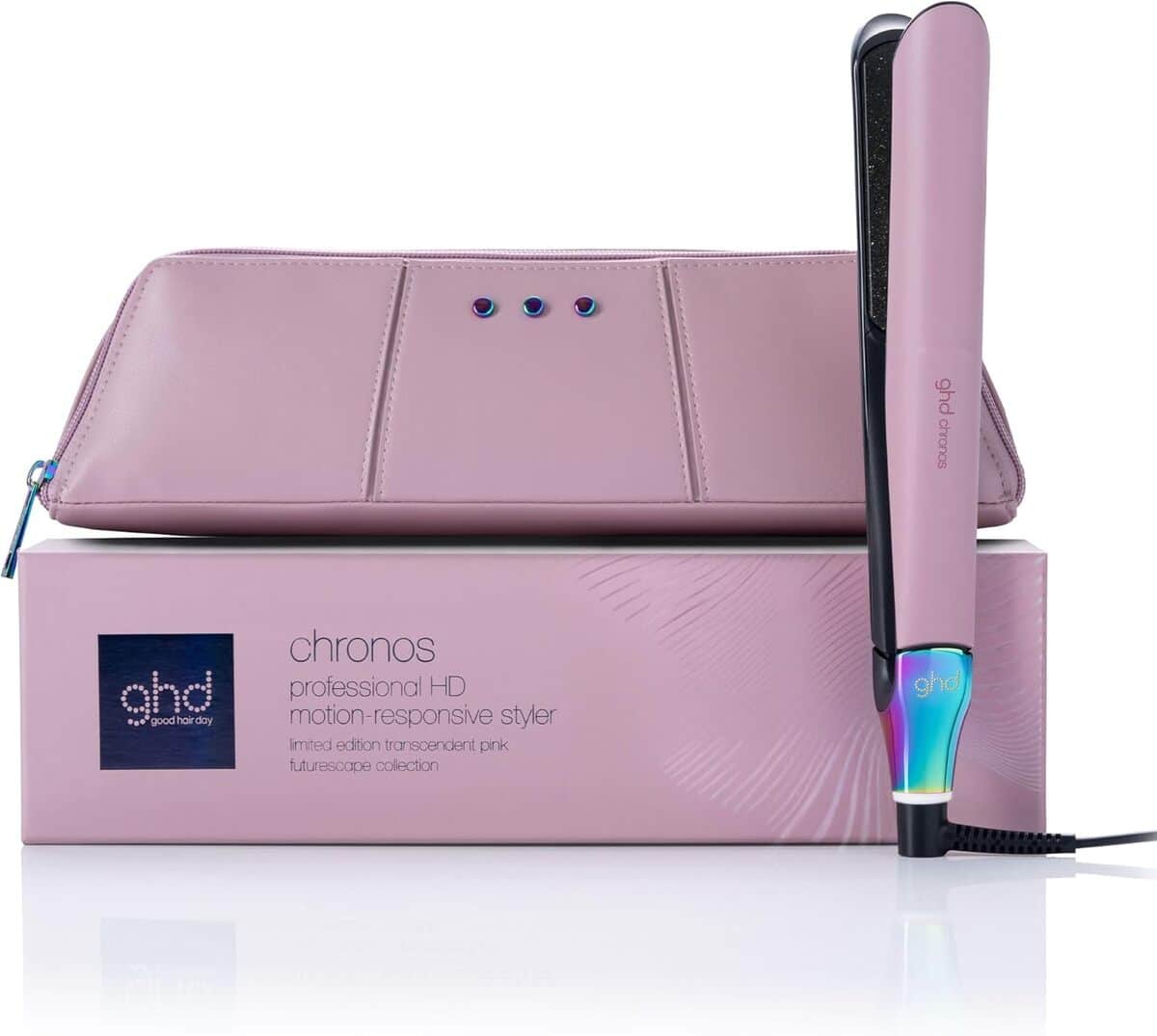 Test du lisseur ghd Chronos Futurescape rose : coiffage rapide et sans frisottis
