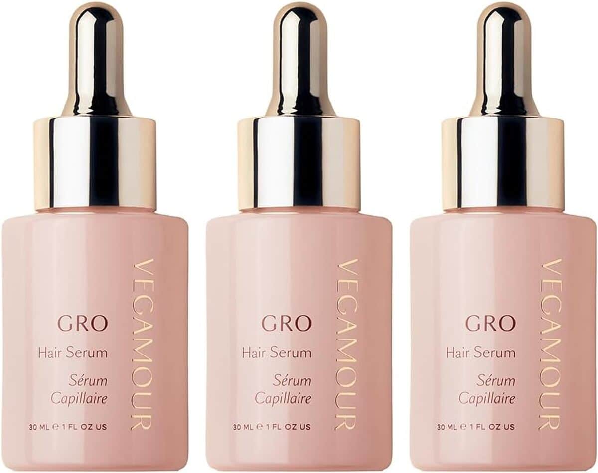 Test du sérum capillaire Vegamour GRO contre la chute de cheveux