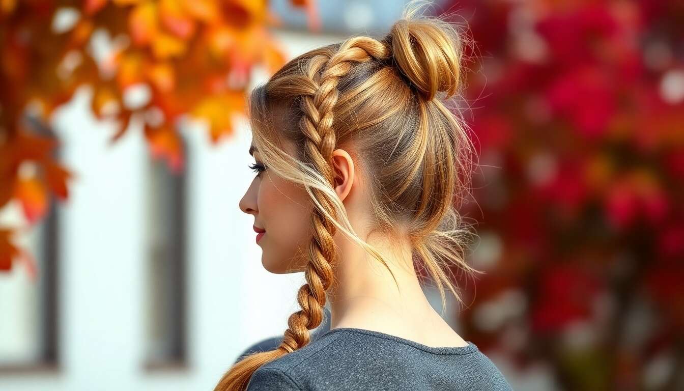 Queue de cheval revisitée : ajoutez du fun avec une tresse Queue de cheval revisitée : ajoutez du fun avec une tresse