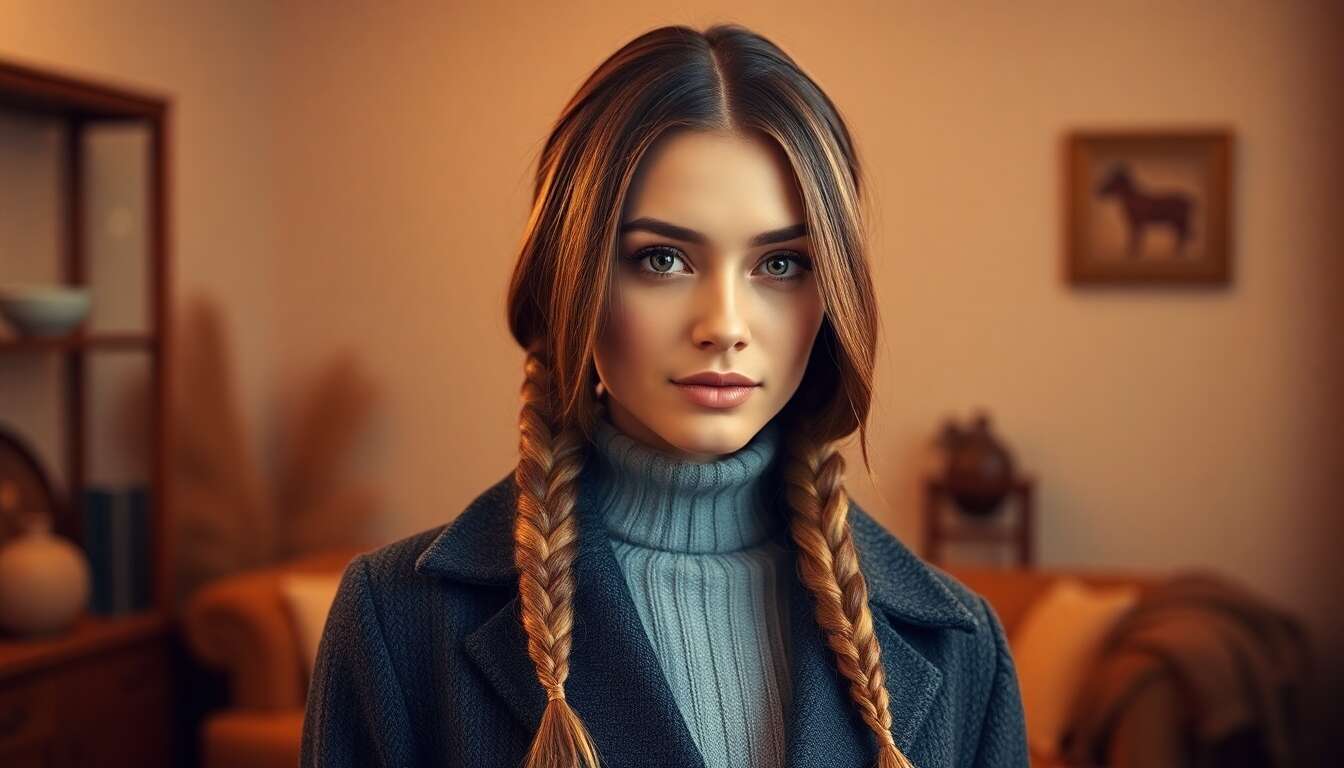 Double tresse avant : une touche d'audace pour vos cheveux Double tresse avant : une touche d'audace pour vos cheveux