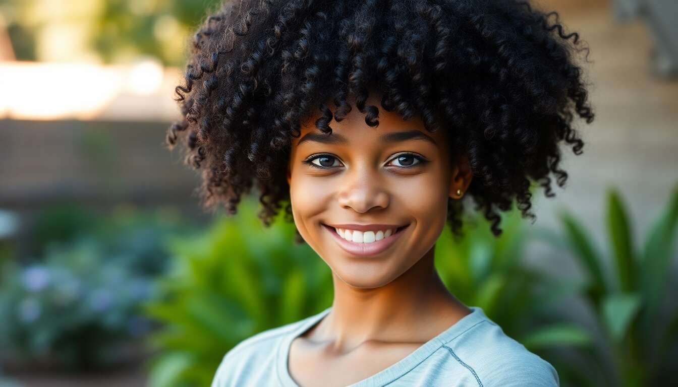 Routine parfaite pour cheveux bouclés