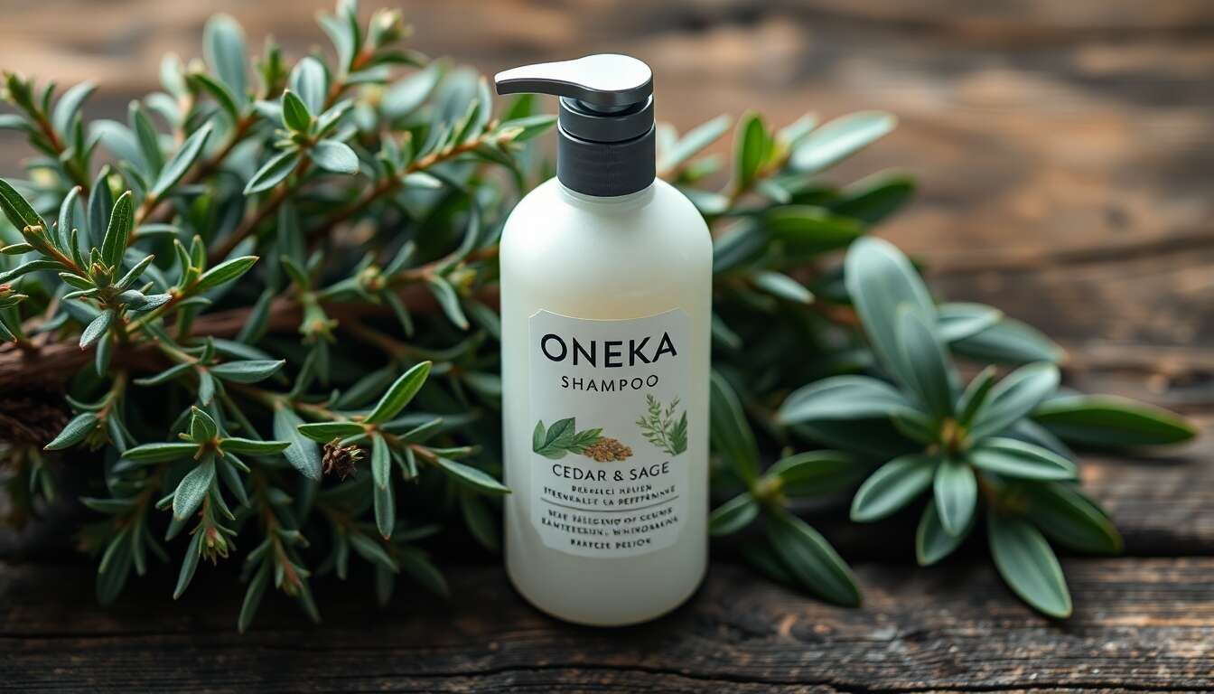 C&egrave;dre et sauge pour cheveux gras