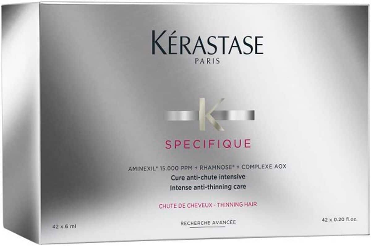 Test de l'anti-chute intense Kerastase Aminexil