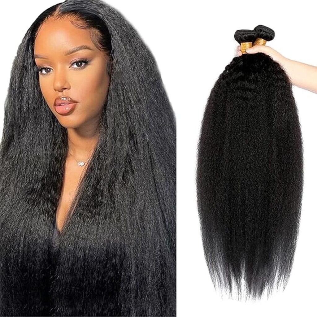 Test des extensions capillaires Zeslaerr 1B Yaki Straight 34 pouces