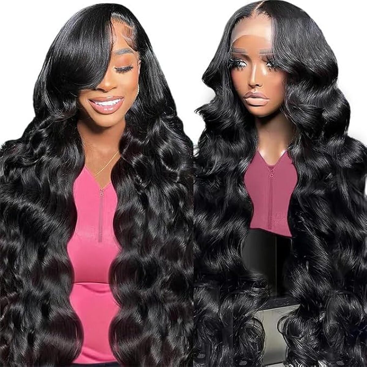 Avis sur la perruque brésilienne 13x4 lace wig 32 pouces