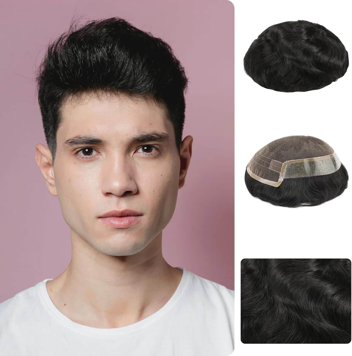 Avis sur la perruque Zakya pour homme : vrais cheveux humains et confort assuré